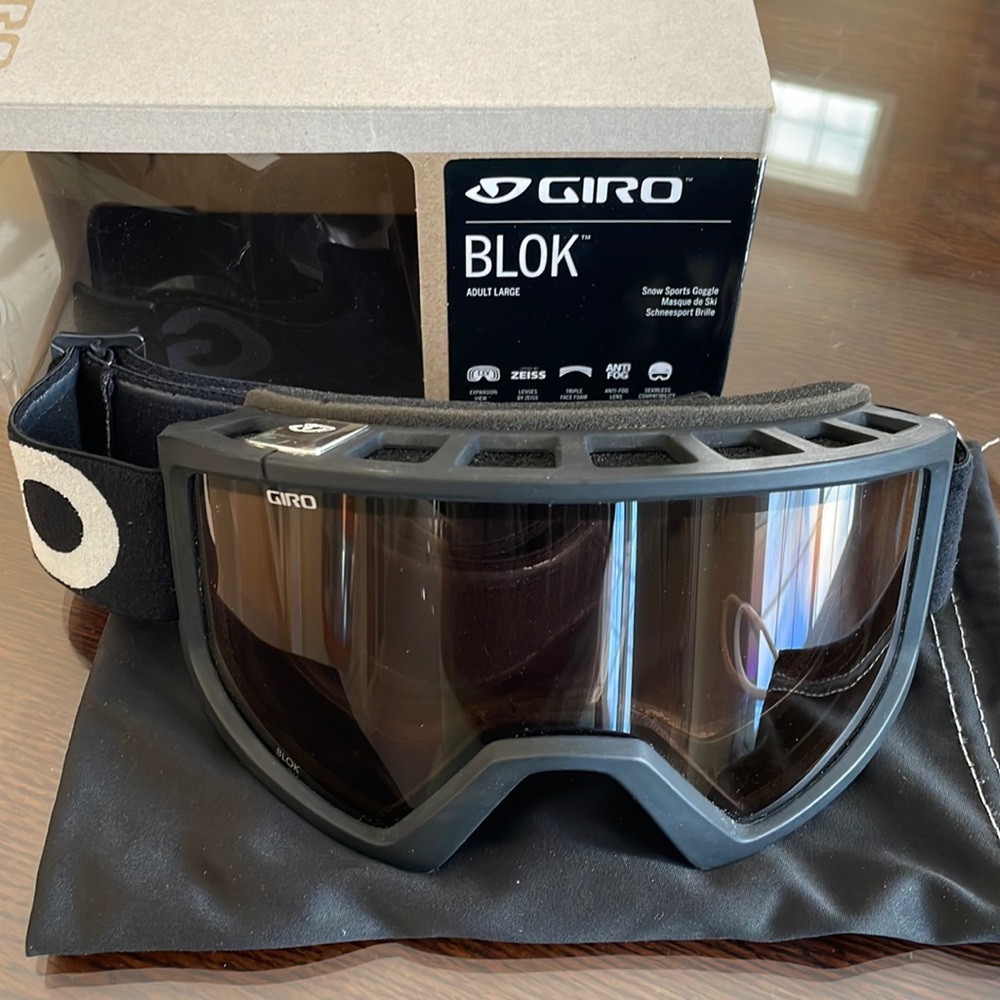 Giro BLOK adult large ski goggles